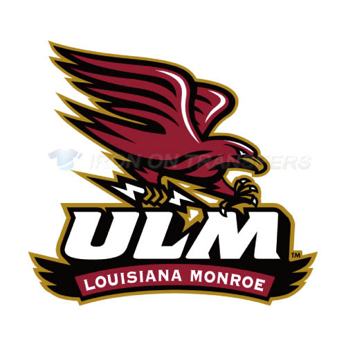 Louisiana Monroe Warhawks Logo T-shirts Iron On Transfers N4823 - Click Image to Close